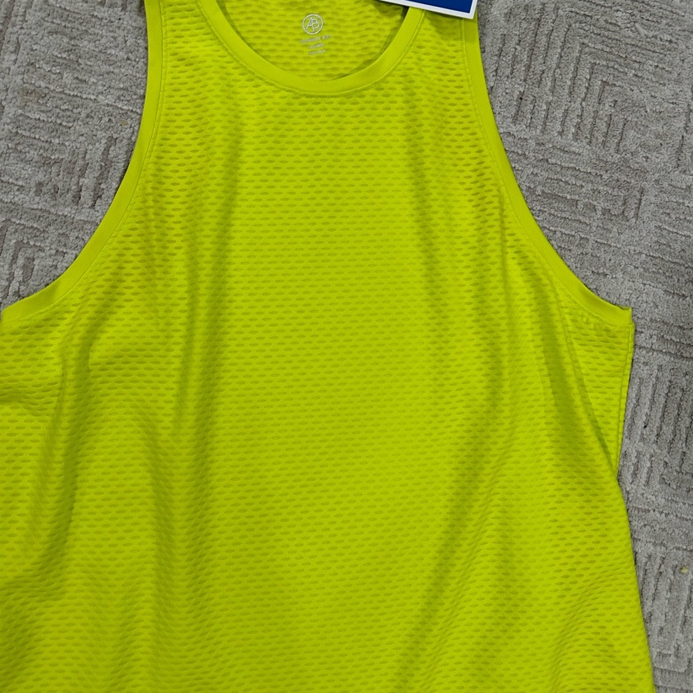 Addison Bay Neon Yellow Tank Top - Picture 3 of 10